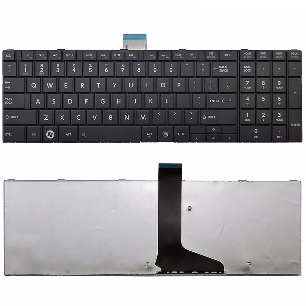 Американская клавиатура с подсветкой для Toshiba Satellite C850 C850D C855 C855D L850 L850D L855