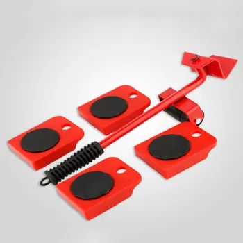 

5pcs Heavy Object Mover Set Portable Move Handling Tool for Furnitures Fish Tank FK88