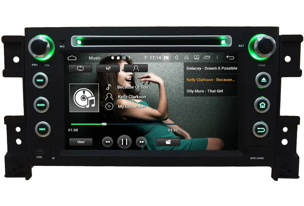 Klyde 4G wifi Android 9,0 Восьмиядерный 4 Гб ОЗУ 64 Гб ПЗУ DSP BT автомобильный DVD мультимедийный плеер стерео для Suzuki Grand Vitara 2005-2013