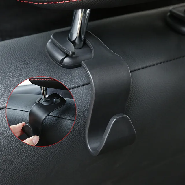 Universal Auto Sitz Zurück Haken Auto Zubehör Innen Tragbare Kleiderbügel  Halter Lagerung für Auto Tasche Geldbörse Tuch Dekoration Dropship -  AliExpress