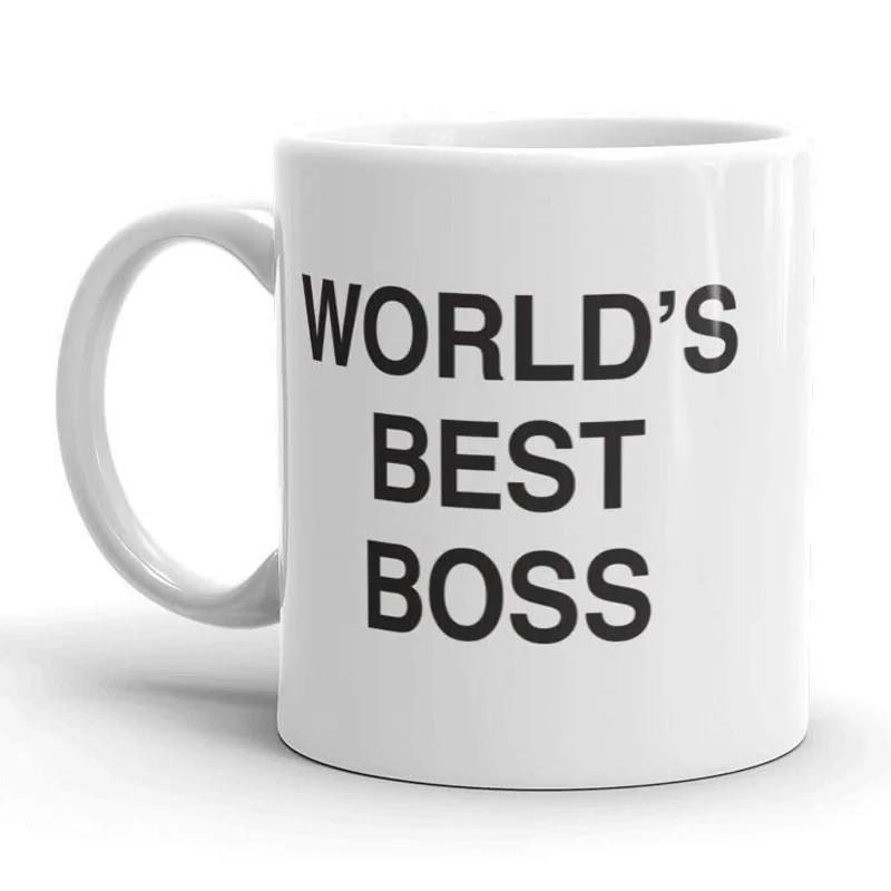 Best Boss-11 oz Funny Ceramic Coffee/Tea/Cocoa Mug-Unique Coffee Cup&ampPresent Idea for Male/Female/Bosses/Coworkers | Дом и сад