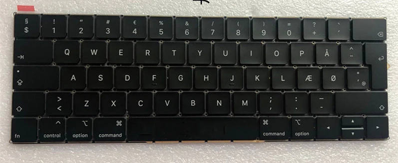 Новая клавиатура ноутбука для APPLE MacBook Pro A1989 A1990 японский/немецкий/Норвежский/Датский/итальянский/Корейский макет