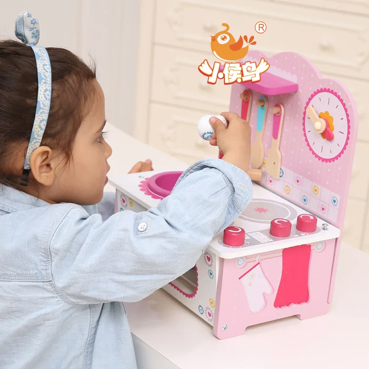  Cuisne CHIC Genuine Product Kitchenette Started Slightly ~~ Girls Pink Wood Kitchen Toy Birthday Gi - 4000267391438