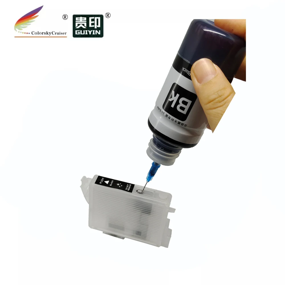 6 Color Refill Dye Ink for Epson 98 99 981 991 T0981-T0986 T0986 Artisan 700 710 725 730 800 810 835 837 70ml Each 6pcs/pack