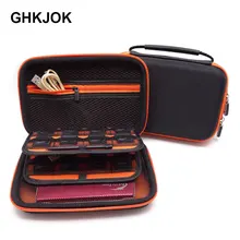 Портативная цифровая сумка для nintendo new 3DS XL/LL чехол для хранения EVA протектор жесткий диск SSD power Bank дорожная Защитная сумка для переноски