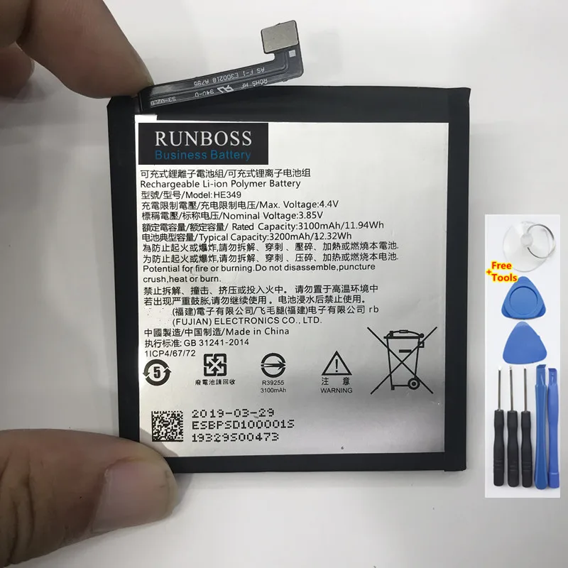 

3.85V 3200mAh HE349 High Quality Battery For SHARP AQUOS S3 FS8032 Mobile Phone Batteries