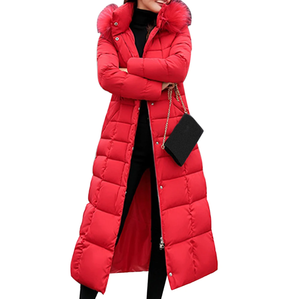 WENYUJH, осенне-зимнее женское пальто размера плюс, модное хлопковое длинное пальто с капюшоном, Новые Длинные парки, теплые куртки, Женское зимнее пальто