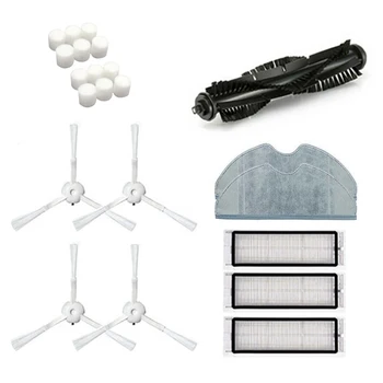 

for 360 S5 S7 ing Robot Roller Brush Side Brush HEPA Filter Replacement Cleaning Rags for 360 S5 S7 Vacuum Cleaner