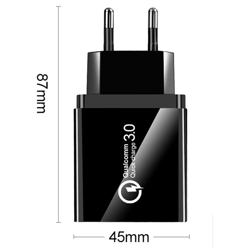Супер быстрое настенное зарядное устройство Ugreen 3,0 QC 18W USB зарядное устройство QC3.0 для samsung s10 Xiaomi iPhone huawei зарядное устройство для мобильного телефона