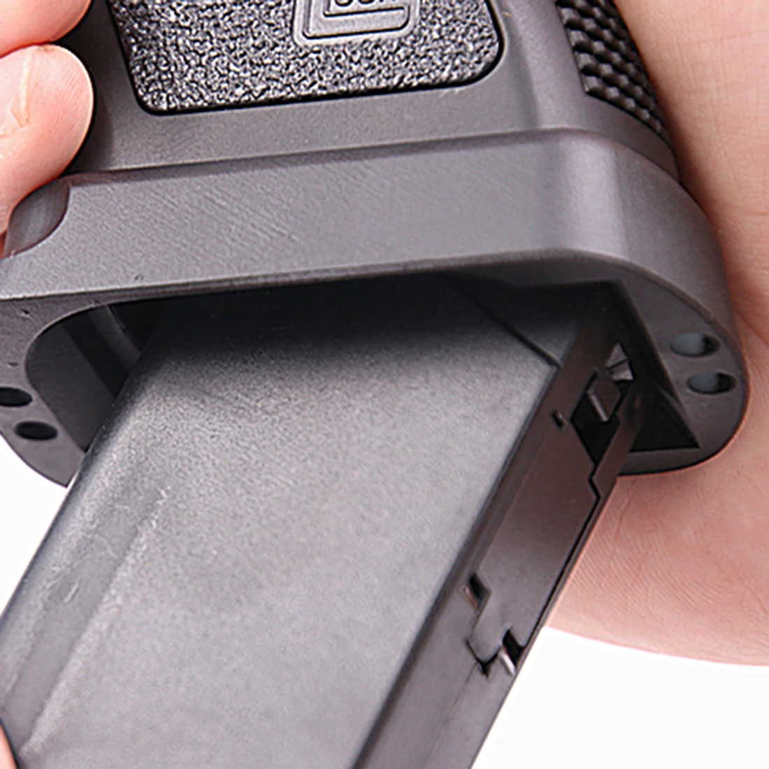 Высокая прочность светочувствительная Смола журнал рот для SKD Glock G18 водные гелевые бусинки бластер-черный