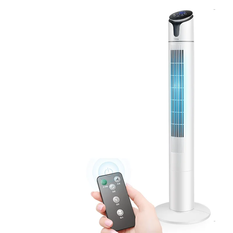 110cm remote control AC110-240V 50-60 Гц 40 Вт Электрический башенный вентилятор водяной туман вентилятор с таймером портативный вентилятор воздушного охлаждения Bladeless воздушный охладитель 90/110 см - Цвет: 110cm remote control