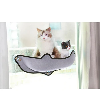 

Pet Products Window Sill Cat Hammock Cat Super Strong Suction Cup Type Cat Bed Glass Window Sill Hanging Bed For Cat Pet Bed