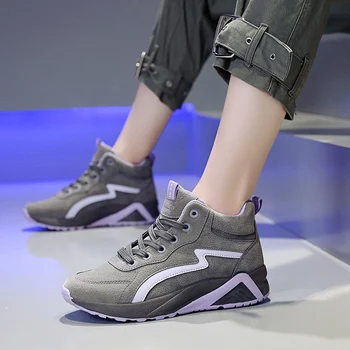 

Autumn Winter Women Sneakers Fashion Leisure Walking Sport Shoes Tenis Feminino 2019 Women Tennis Shoes Fitness Ladies Trainers