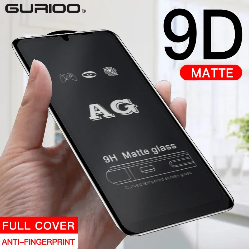 Матовое закаленное стекло 9D для Samsung Galaxy A50 A70 A51 A71 A01 A11 A31 A81 A91 A10E A20E A10S A20S с защитой
