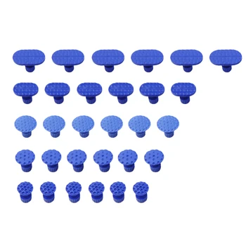 

30Pcs Blue Car Dent Puller Tabs Car Auto Body Dent Repair Tool dent puller Accessory