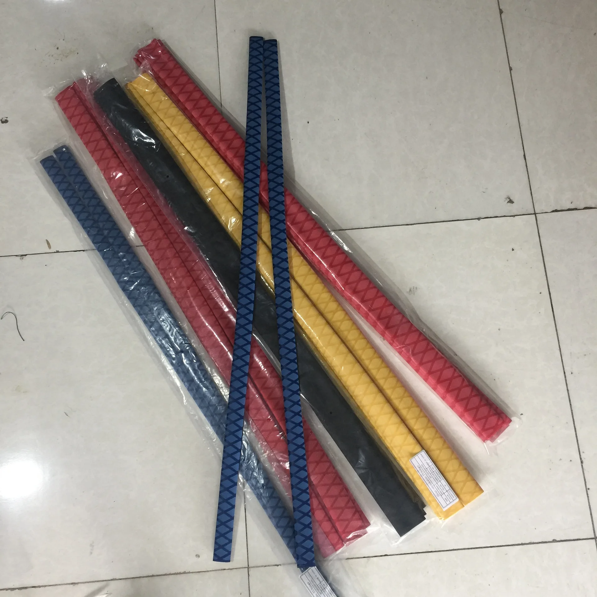 

Decorative Pattern Non-slip Heat Shrink Tubing Fishing Rod Handle Grip Cover Racket Handle Cover Fishing Gear