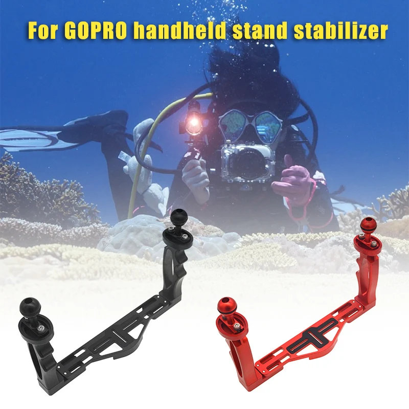 Aluminium Alloy Handle Stabilizer Rig Underwater Camera Diving Tray