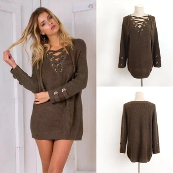 

V Neck Lace Autumn Winter Turtleneck Pullovers Sweaters Primer Shirt Long Sleeve Long Korean Slim-fit Tight Sweater Pullover