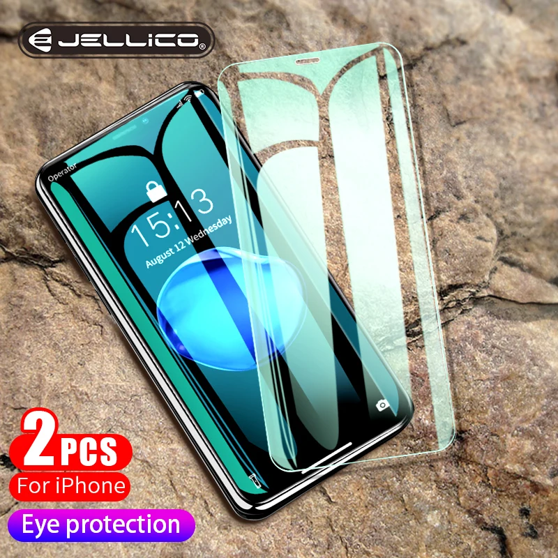 Защитное стекло Jellico 3D для iPhone XR ультратонкое закаленное 0 3 мм Xs X Max 7 8 | Мобильные