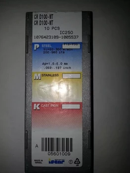 

10PCS ISCAR CARBIDE CR D100-MT IC250CR D100-MT IC250