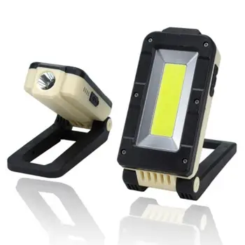 

LED Working Lamp COB+LED Rechargeable Magnetic Torch Flexible Inspection Lamp Cordless Worklight USB Charging Cable Flashlight