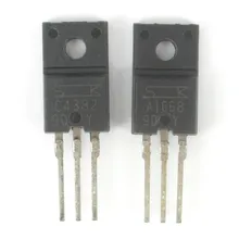 10 пар/30 пар японский SanKen на трубке 2SA1668/2SC4382 звук силовой трубки на трубке