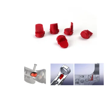 

TOtrait 5Pcs/Set Buffer Receiver Buffer Hunting Accessories AR15 M16 Rubber Receiver Buffer for Gun Rifle Hunting Accessories