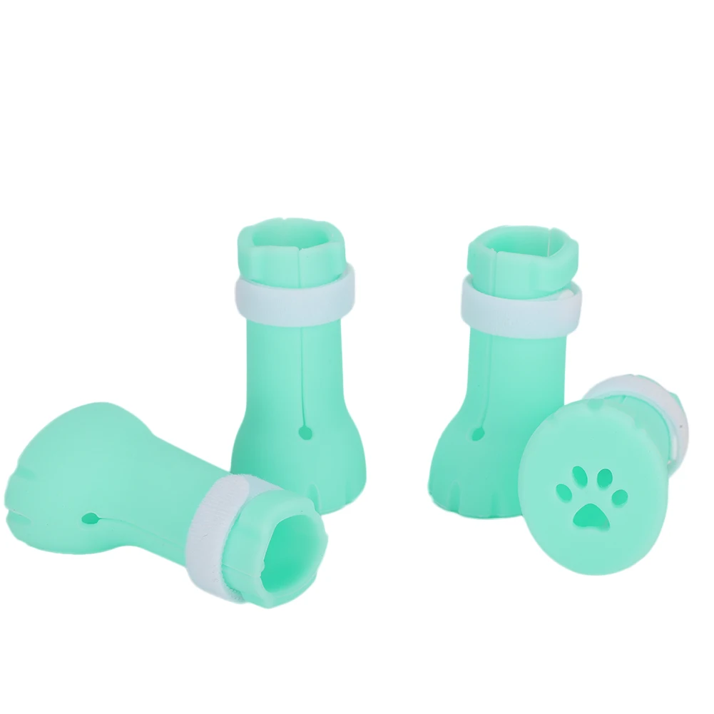 4 шт./компл. защитное покрытие для ног кошек защита лап купания от царапин ванны