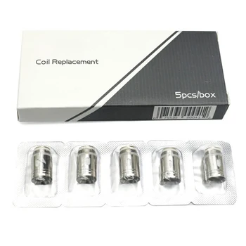 

vapesoon 5pcs Replacement for EX-M Coil Head Mesh Coils for Exceed Grip 0.4ohm coil