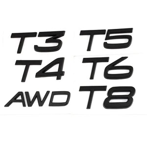 Image 2 - 3D AWD T3 T5 T6 T8 شعار شعار شارة الشارات ملصق سيارة ل فولفو V40 V60 V90 XC60 XC90 XC40 S60 S90 S80 C30 اكسسوارات السيارات