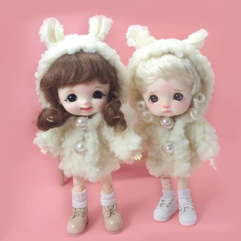 

ob11 baby clothes Ob11 body doll egg clay hand can wear cute cotton doll clothes