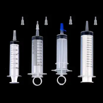 

4 Pack Large Plastic Garden Syringe for Scientific Labs