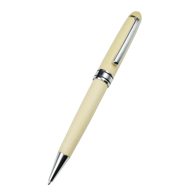 

Nature Wood Ball Point Pen Black Blue Ink Refill Ball Pen Writing Materials Stationery Office School Writing Tools Supplies