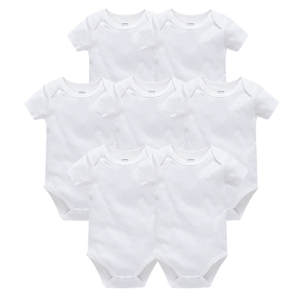 Чистая Детская одежда, однотонный дизайн, короткий рукав, хлопок, летние детские комбинезоны для новорожденных мальчиков и девочек, roupa de bebes, одежда