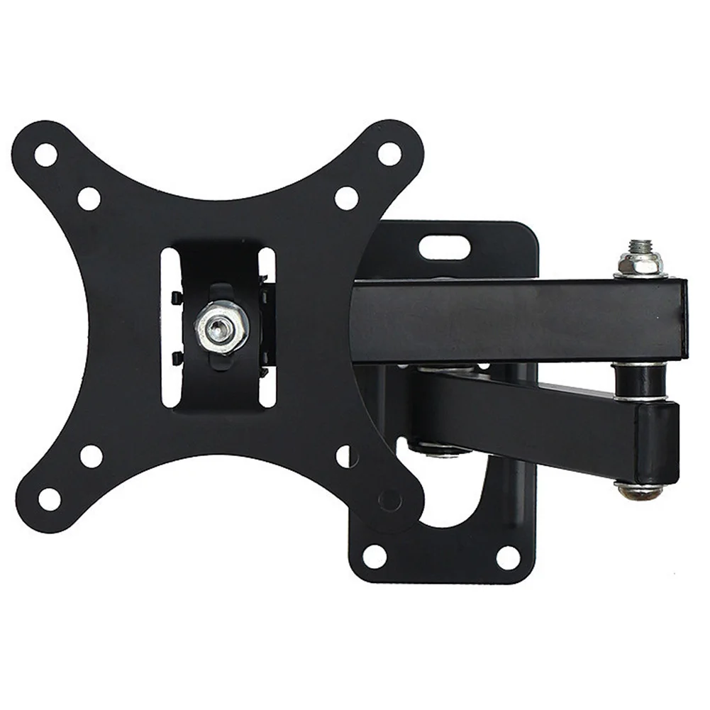 

Displayer Frame Support Bracket Wall Hanging Adjustable Public Places Flat Panel Home Use TV Mount Set Coating For 10-24 Inches