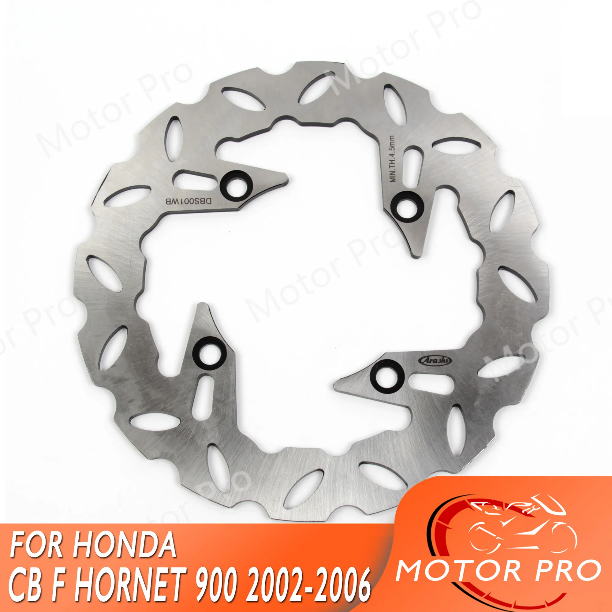 Для Honda CB900F HORNET 2002 2005 2006 задний тормозной диск Ротор Диск аксессуары для