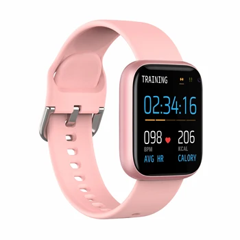 

P6 Smart Watch Men Women IP67 Waterproof Sports Tracker support change strap For Android PK P70 P80 T80 smartwatch