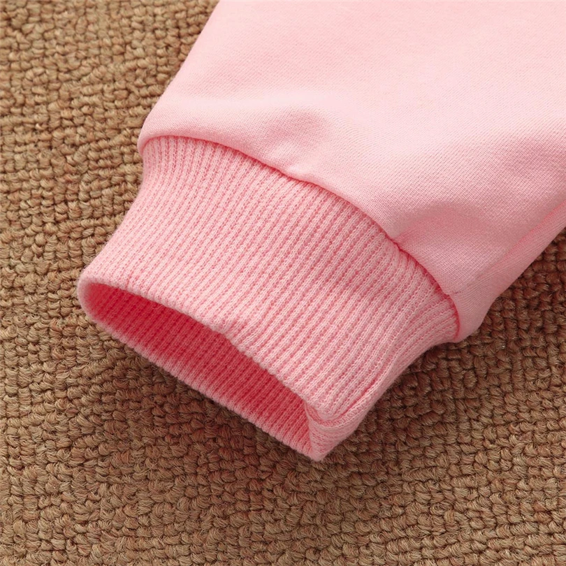 Toddler Baby Girls Ruched Sweatshirt Solid Embroidery Ruffle Fashion Pullover Blouse Tops O-Collar Long Sleeved Clothes 3-8T A20