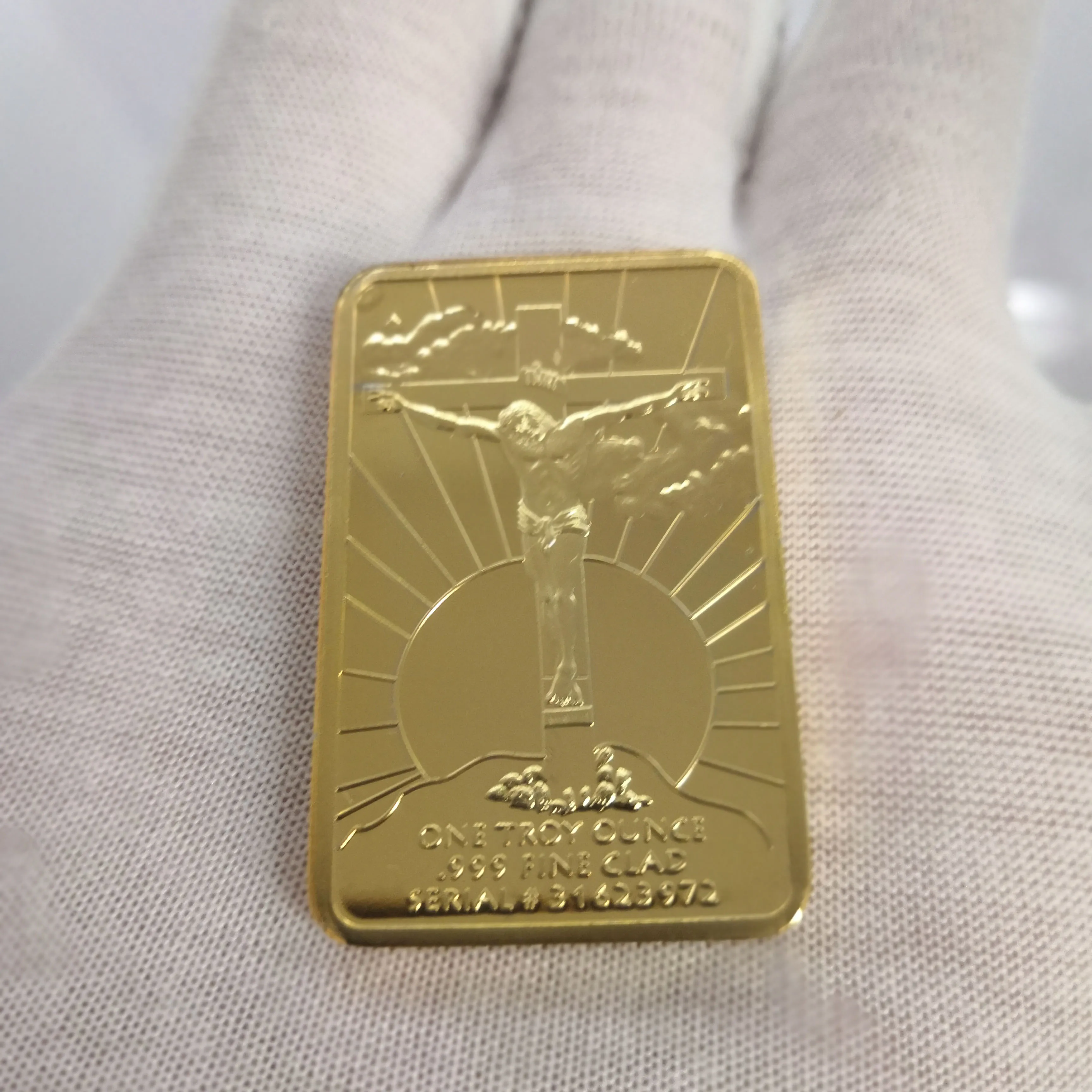 Последний Ужин Иисус Христос Золотой бар и ангел Золото Реплика 999 плакированный