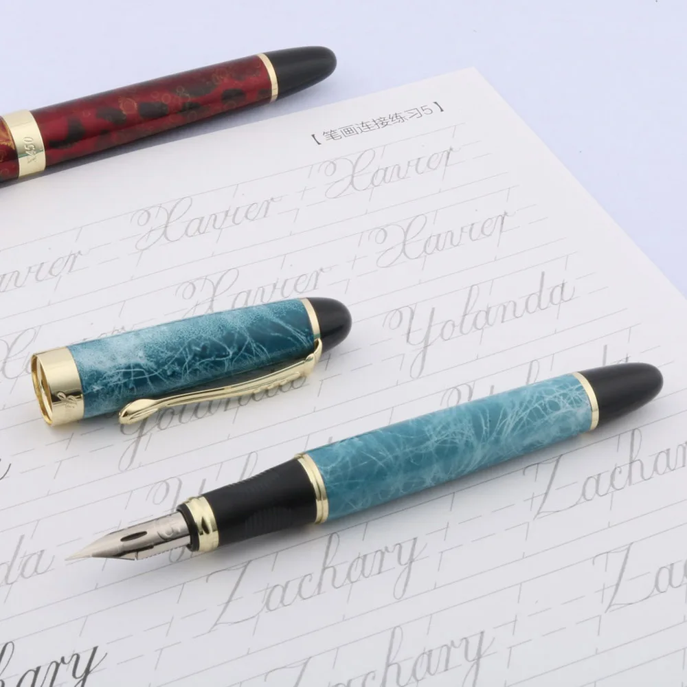 Ручка перьевая Jinhao X450 Copperplate G Nib с круглым корпусом карандаш для письма