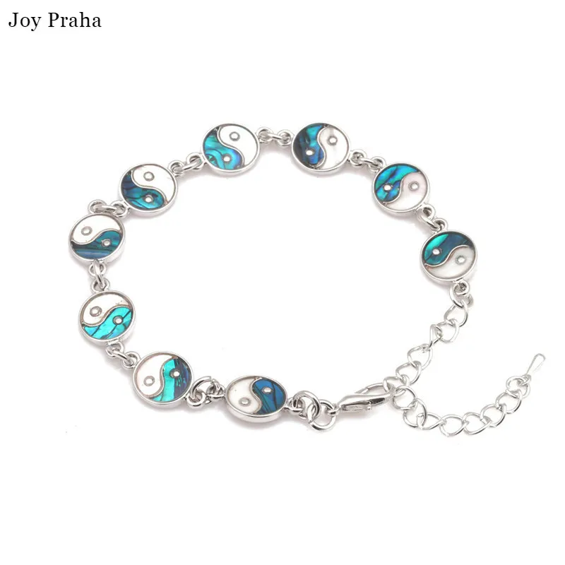 

DIY abalone shell bracelet / Tai chi Yin Yang eight diagrams bracelet