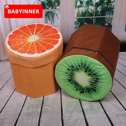 BABYINNER – tabouret à fruits pour bébé, boîte de rangement pliable, sièges pour nourrissons portables, chaise multifonction pour enfants, tabouret créatif pour chaussures 
