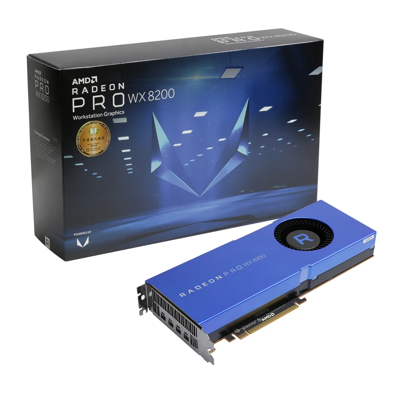 Leadtek AMD Radeon Pro WX8200 8GB GDDR5 niveau professionnel station de
travail graphique