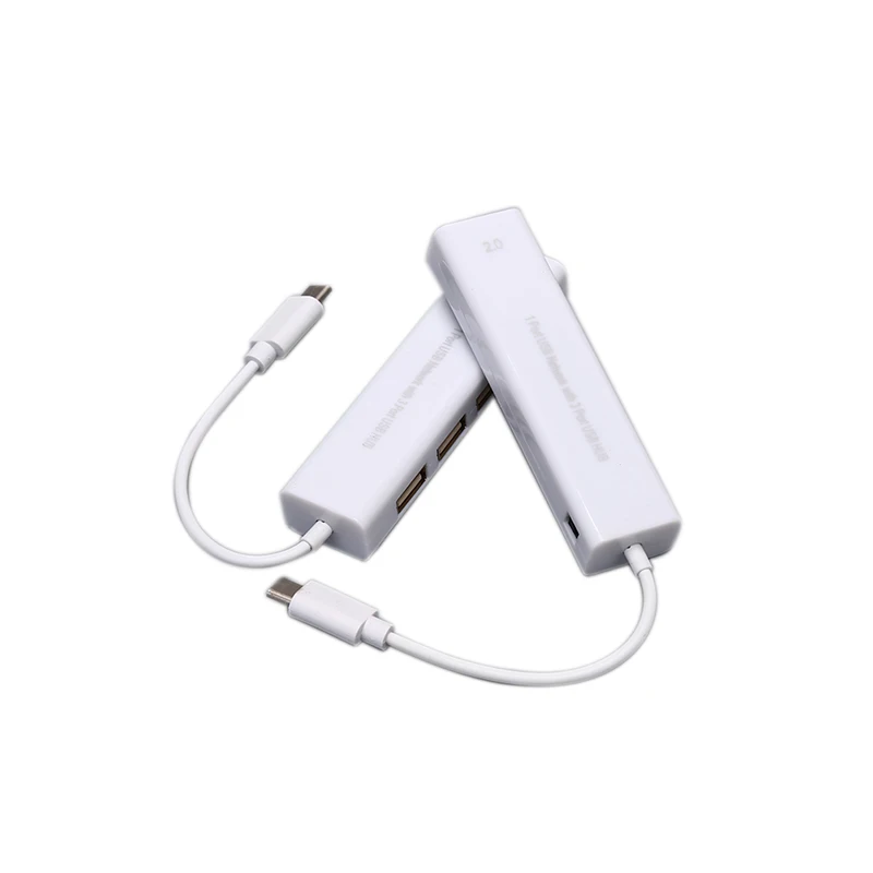 Микро USB к сети LAN Ethernet RJ45 адаптер с 3 портами USB 2,0 концентратор адаптер для ПК Android телефон ноутбук