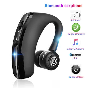 

V9 earphones Bluetooth headphones Handsfree wireless headset Business headset Drive Call Sports earphones for iphone Samsung