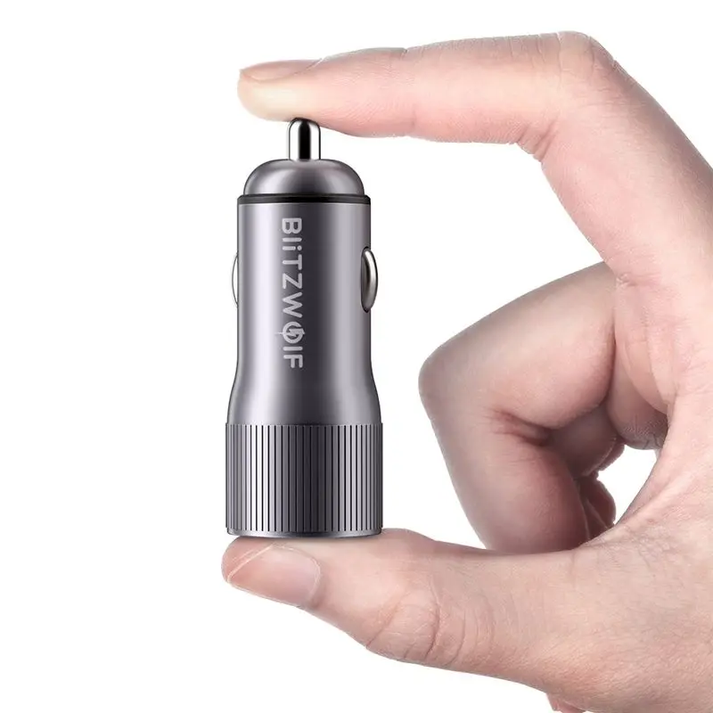 BlitzWolf BW-SD4 36 Вт usb type C PD Быстрая зарядка QC3.0 мини 2 порта автомобильное зарядное устройство для iPhone 11 X Max Xiaomi 9 Pocophone F1 S10 S10