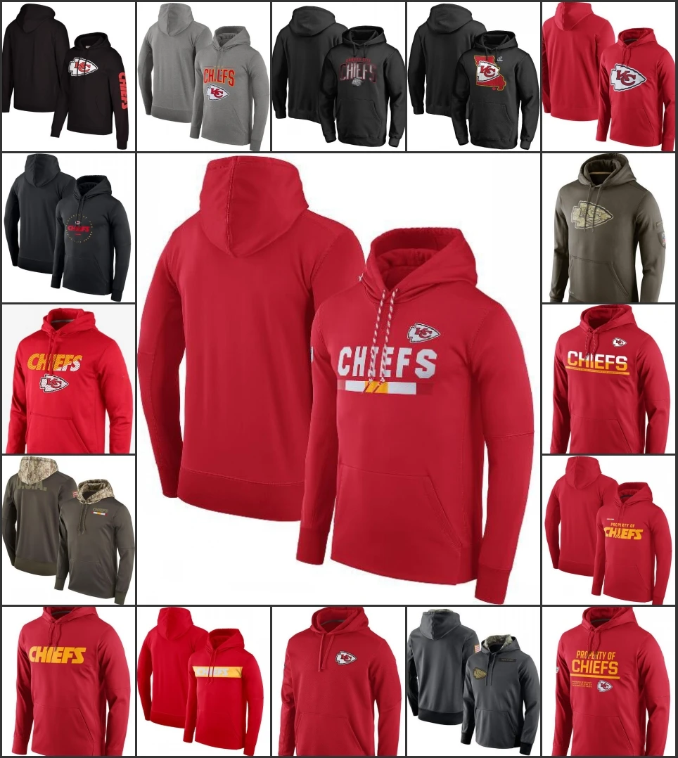 salute to service chiefs hoodie