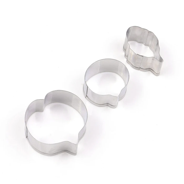Stainless Steel Flower Petal Cookie Cutter Cupcake Mold Fondant Cake Mould DIY Decor MU8669