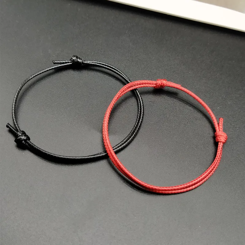 Bracelet Jewelry 2 PC Handmade Adjustable Rope Fashion Couple Bracelets For Women and Men