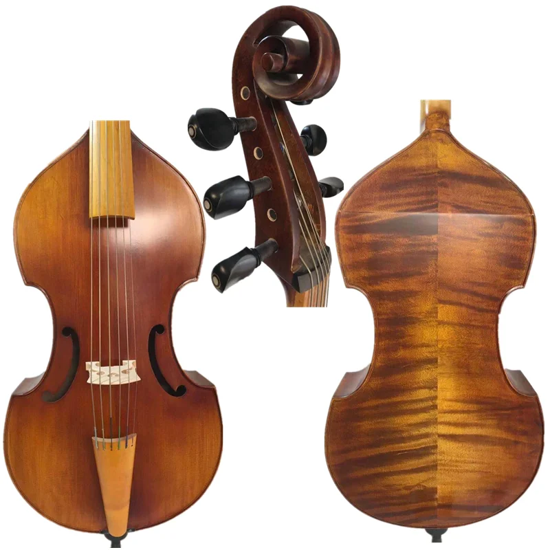 

Baroque Style 6 strings 22 3/4" viola da gamba,huge and powerful sound #12240